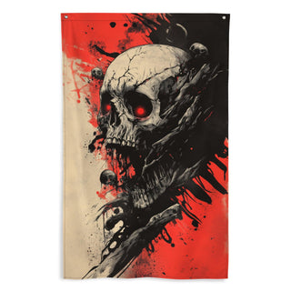 Crimson Skull Fury - Flag