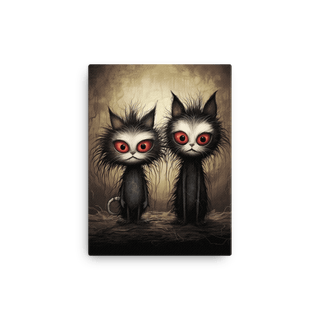 The Dastardly Twins - Canvas