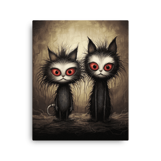 The Dastardly Twins - Canvas