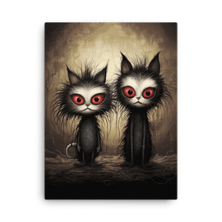 The Dastardly Twins - Canvas