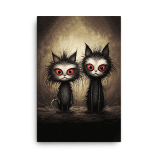 The Dastardly Twins - Canvas