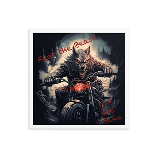 Rider's Roar - Framed Poster