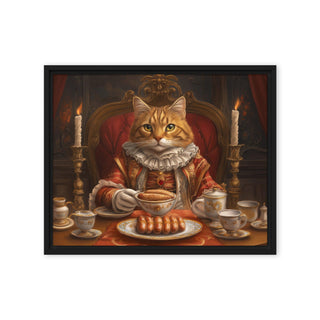 The Regal Feast - Framed Canvas