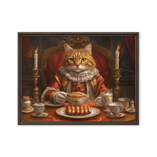 The Regal Feast - Framed Canvas