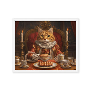 The Regal Feast - Framed Canvas