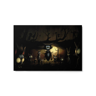 The Blackwoods - Metal print