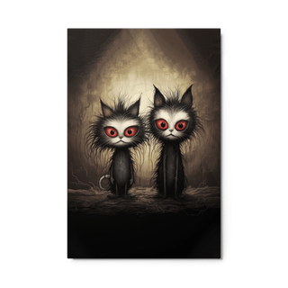 The Dastardly Twins - Metal Print