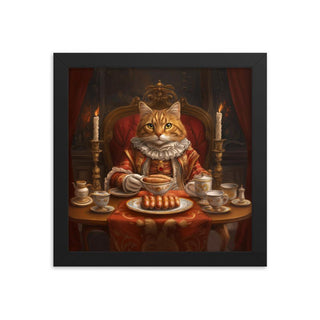 The Regal Feast - Framed Poster