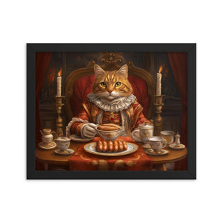 The Regal Feast - Framed Poster