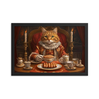 The Regal Feast - Framed Poster