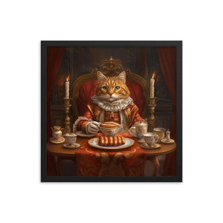 The Regal Feast - Framed Poster