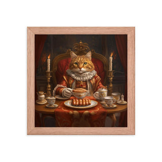 The Regal Feast - Framed Poster