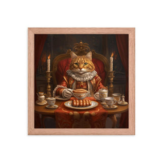 The Regal Feast - Framed Poster