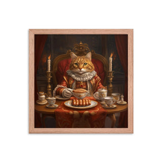 The Regal Feast - Framed Poster