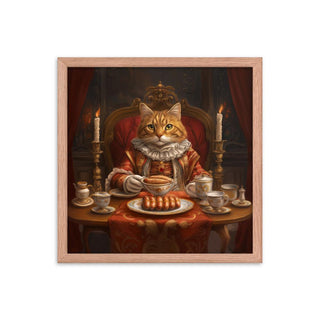 The Regal Feast - Framed Poster