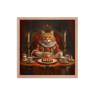 The Regal Feast - Framed Poster