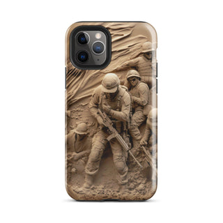 Valor in Sepia - iPhone Case