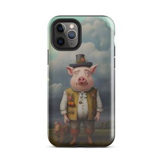 Sir Porcington's Day Out - iPhone Case