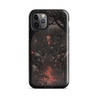 Creeping Shadows - iPhone Case