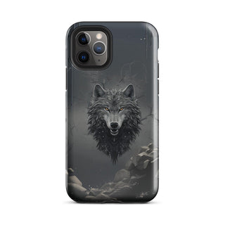 Grey Wolf Gaze - iPhone Case