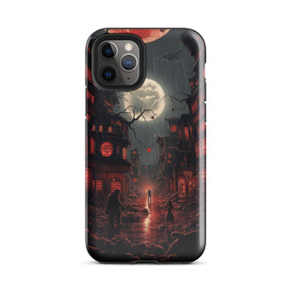 Moonlit Encounter - iPhone Case