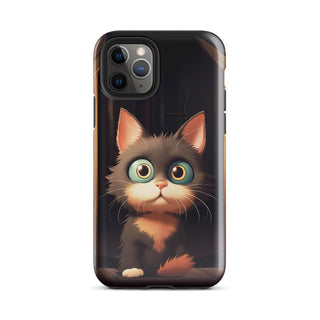 Purrfect Gaze - iPhone Case