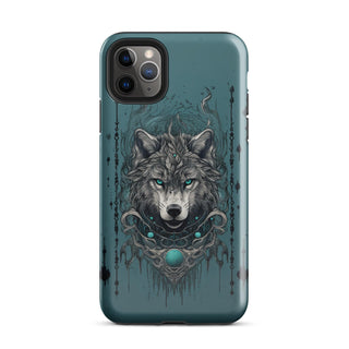 Mystic Wolf Amulet - iPhone Case