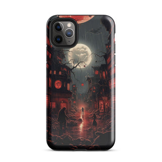 Moonlit Encounter - iPhone Case