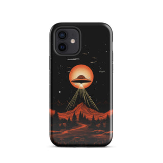 Extraterrestrial Encounter - iPhone Case