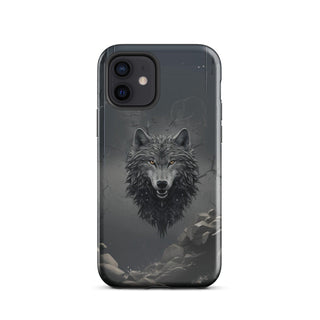 Grey Wolf Gaze - iPhone Case