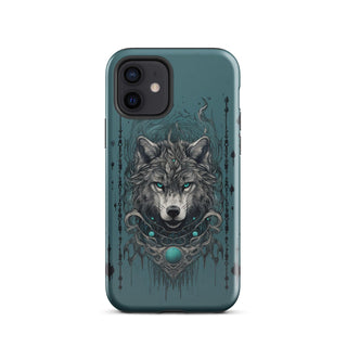 Mystic Wolf Amulet - iPhone Case