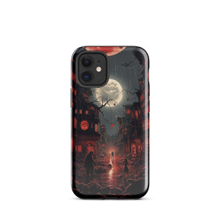 Moonlit Encounter - iPhone Case