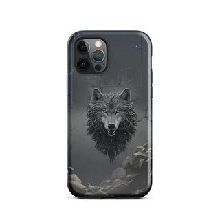 Grey Wolf Gaze - iPhone Case