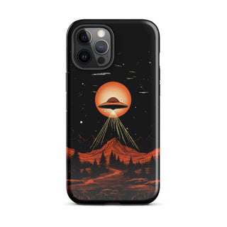 Extraterrestrial Encounter - iPhone Case