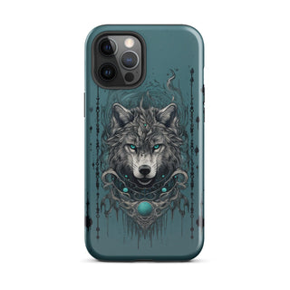 Mystic Wolf Amulet - iPhone Case