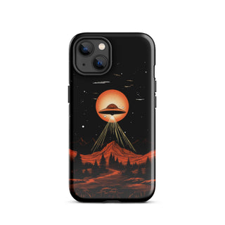 Extraterrestrial Encounter - iPhone Case