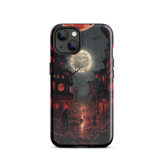 Moonlit Encounter - iPhone Case