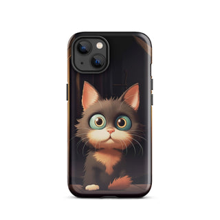 Purrfect Gaze - iPhone Case