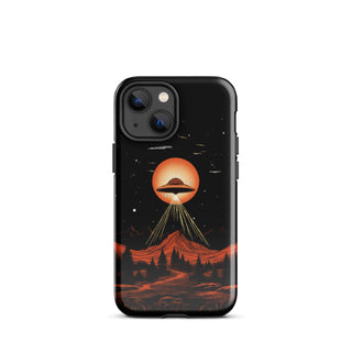 Extraterrestrial Encounter - iPhone Case