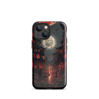 Moonlit Encounter - iPhone Case