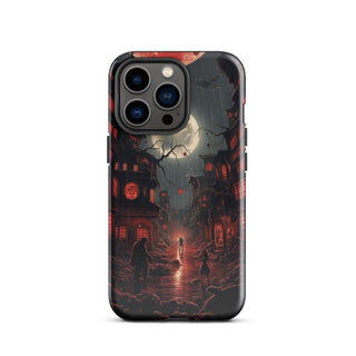 Moonlit Encounter - iPhone Case