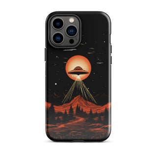 Extraterrestrial Encounter - iPhone Case