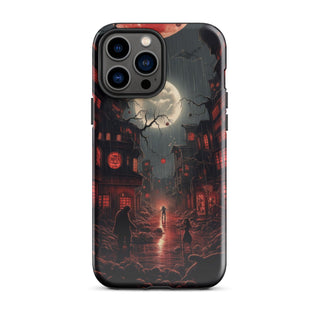 Moonlit Encounter - iPhone Case