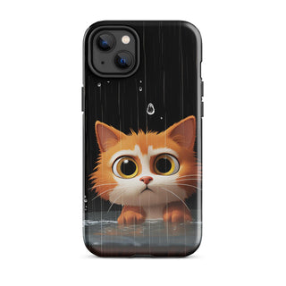 Cat in the Rain - iPhone Case