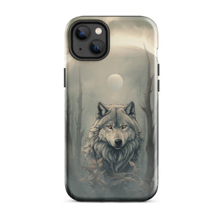 Misty Wilderness Wolf - iPhone Case