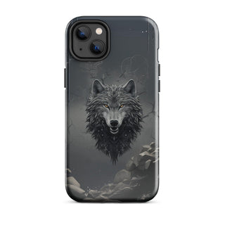 Grey Wolf Gaze - iPhone Case