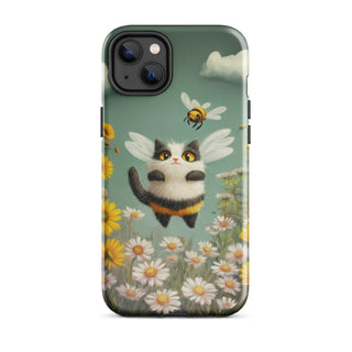 Fluttering Cat-Bee - iPhone Case