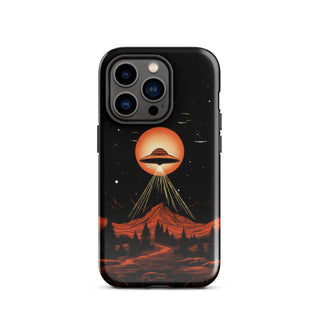 Extraterrestrial Encounter - iPhone Case