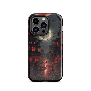 Moonlit Encounter - iPhone Case