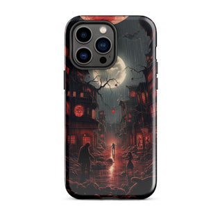 Moonlit Encounter - iPhone Case